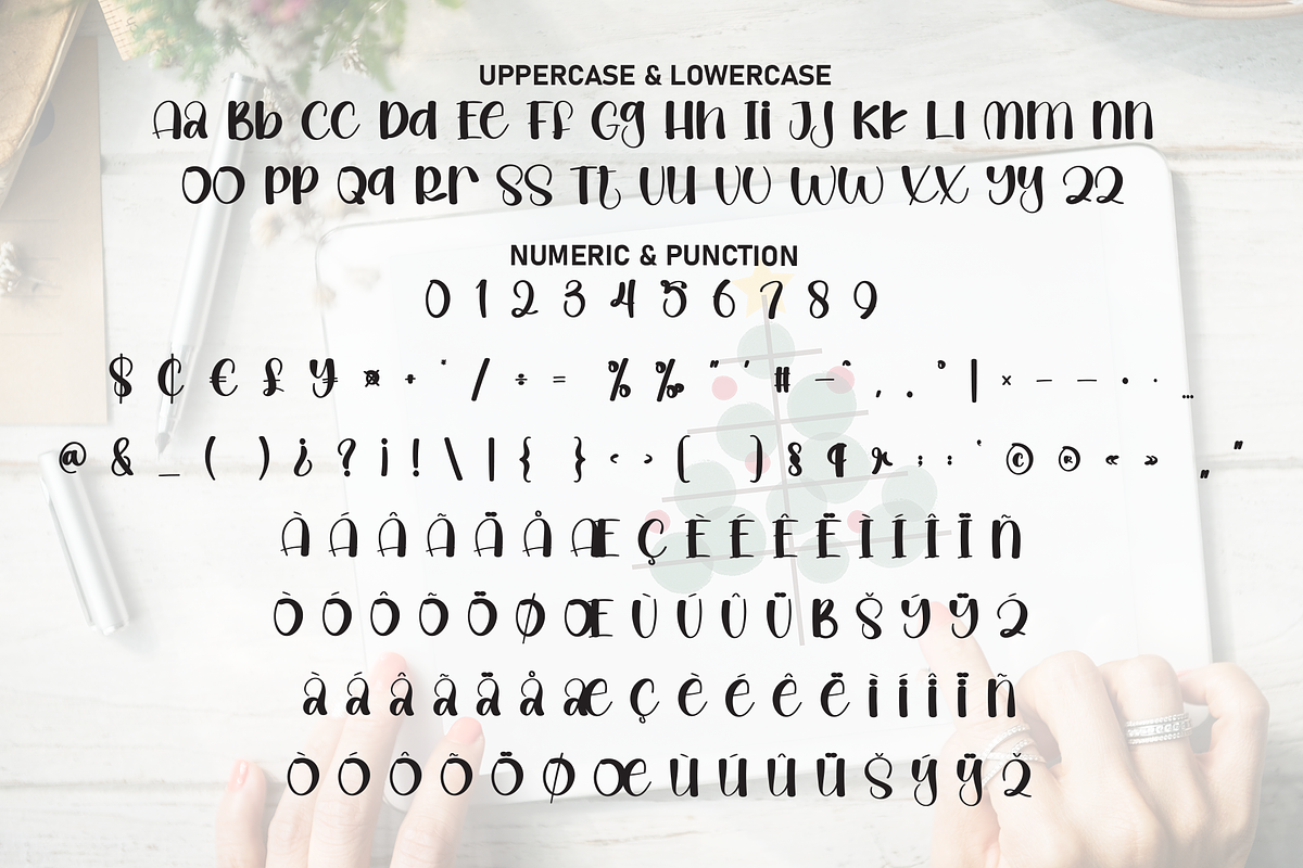 Christmas Wishes | Script Font, a Script Font by Scratchones (Photo 7 of 8)