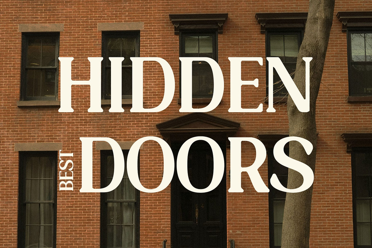 Heidan Blur, a Serif Font by Craft Supply Co. (Photo 4 of 8)