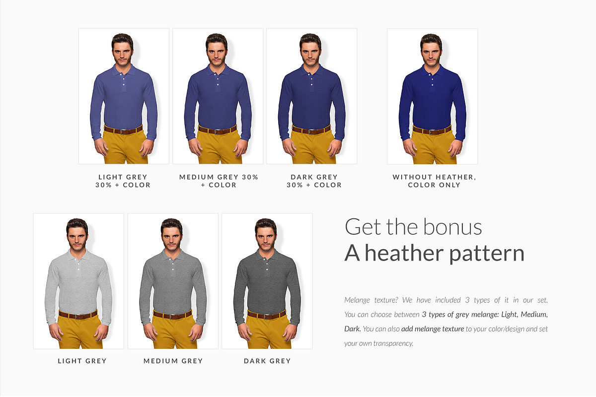 POLO SHIRT BUNDLE 29xMock-ups + DEMO, a Books & Magazine Mockup by Apparel_Mockups (Photo 19 of 29)