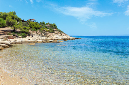 Summer Sithonia coast, Chalkidiki., a Nature Photo by YuriyB