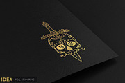 100 Decorative Vector Skulls, a Decorative Illustration by pixaroma (Thumbnail 36 of 37)