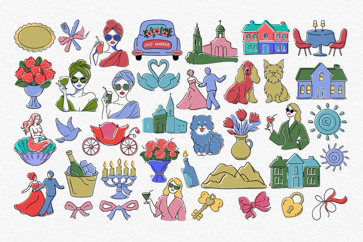 La Dolce Vita SVG Bundle, an Illustration by TatiMockup (Photo 4 of 7)