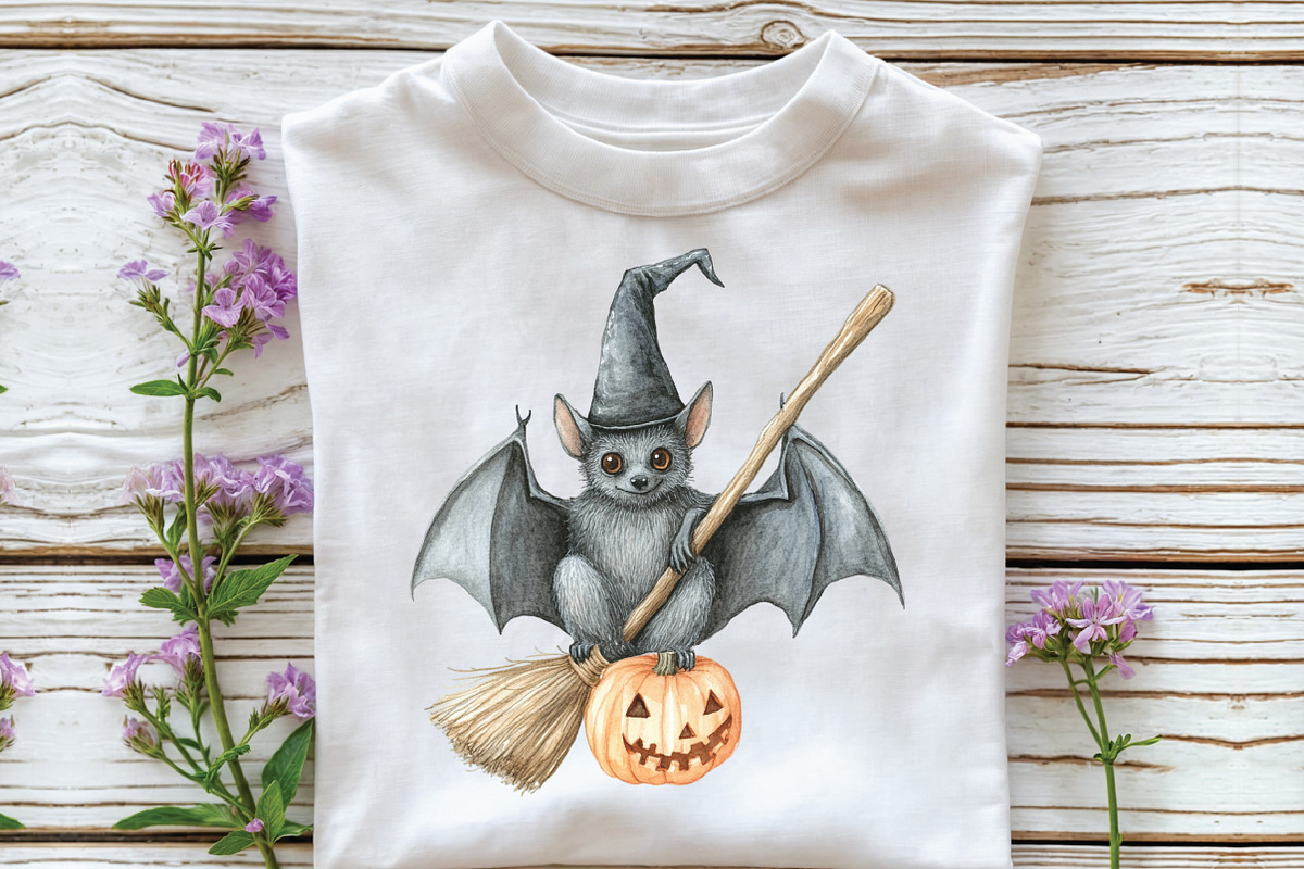 Funny Halloween Bats Clipart, an Illustration by CraftArtStudio (Photo 5 of 6)
