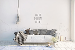 interior PSD, living room photo