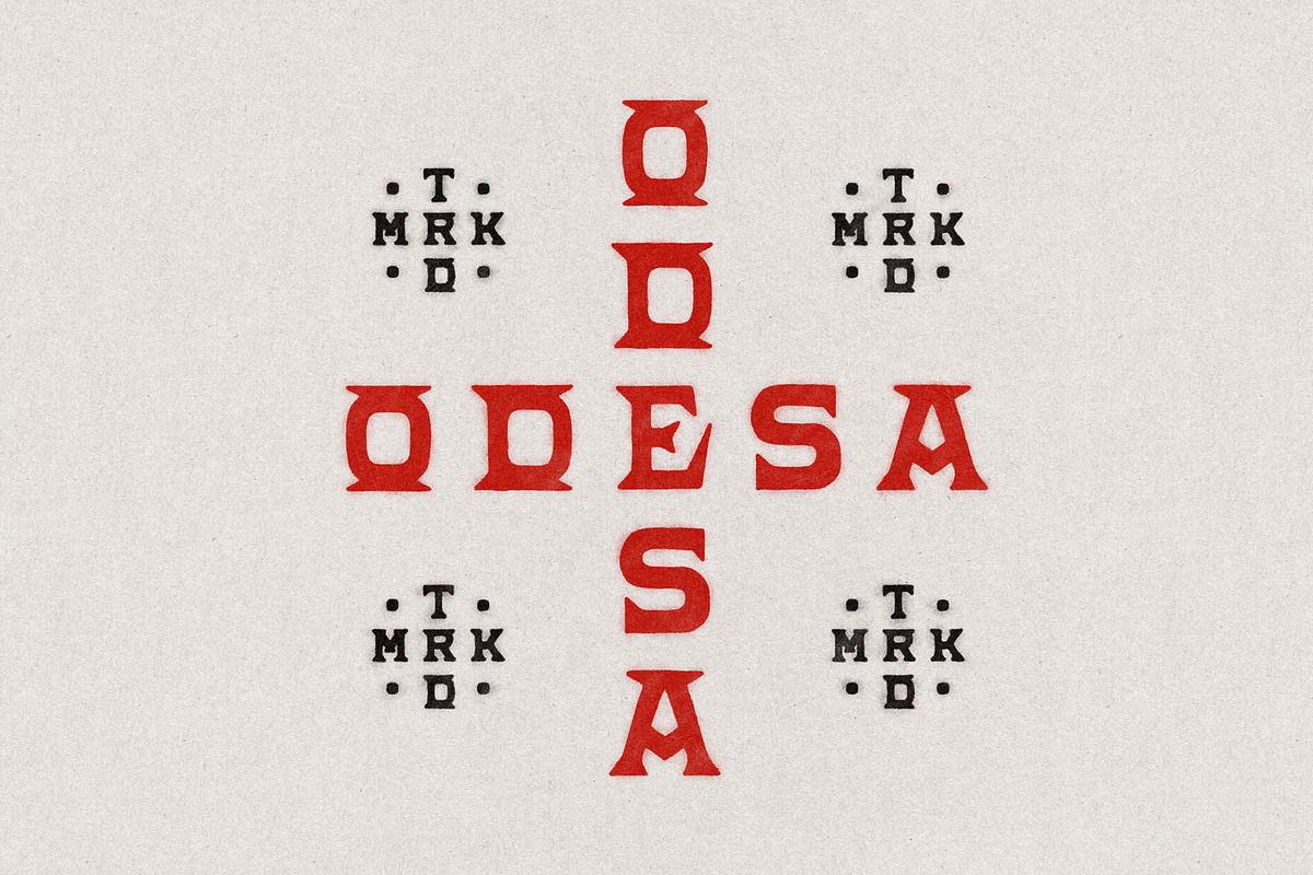 Odesa Font, a Font by James Coffman Design (Photo 4 of 4)