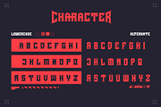 Harax – Esports Display Typeface, a Sans Serif Font by Letterara (Thumbnail 10 of 14)