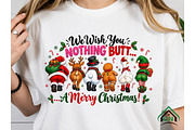 We Wish You Nothing Butts Christmas, a Seasonal Illustration by Craft Nest (Thumbnail 4 of 6)