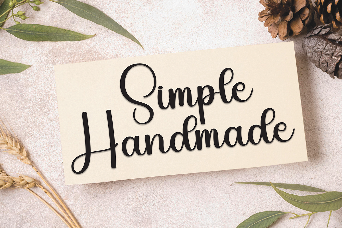 Sandwich | Script Font, a Handwritten Font by Scratchones (Photo 2 of 9)