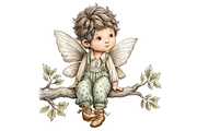Fairy Boy Clipart PNG, an Illustration by Memories By Lea (Thumbnail 16 of 20)