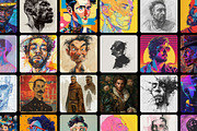 1307 Art Styles For ChatGPT, a Background Graphic by Sevenstyles (Thumbnail 4 of 6)