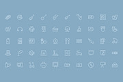 100 Music and Multimedia Icons, an Outline Icon by Creative Stall (Thumbnail 3 of 3)