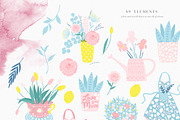 Mother's Day prints and patterns, a Pattern Graphic by Inna Moreva (Thumbnail 2 of 10)