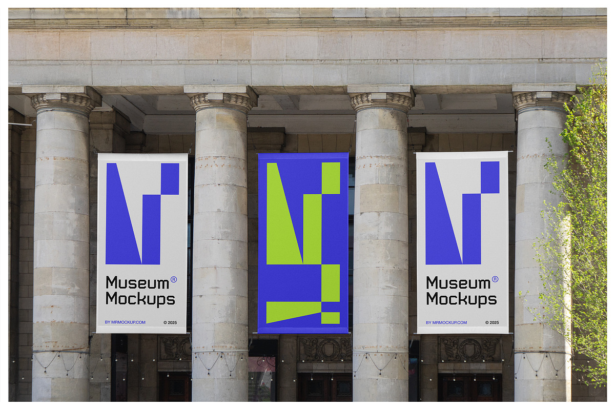 Museum Mockups - Poster & Billboards, an Advertising Mockup by Mr.Mockup™ (Photo 17 of 20)