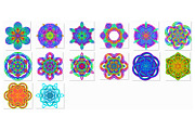 30 Openwork Mandalas, an Object Illustration by Kseniya-Omega (Thumbnail 3 of 9)