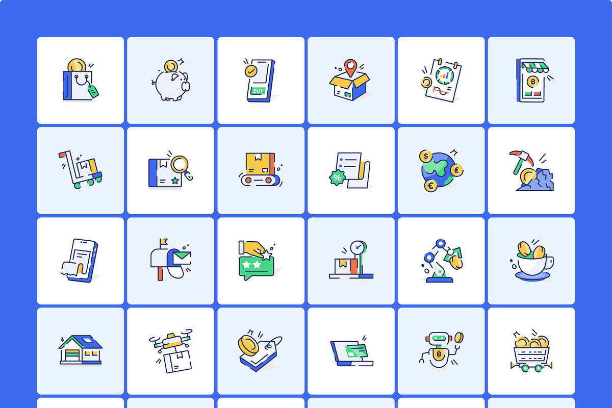 Finance and Operations Icons Bundle, a Duotone Icon by Creative Stall (Photo 10 of 11)