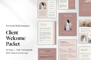 Social Media Welcome Packet Template, a Marketing Template by Anessta & Co (Thumbnail 1 of 10)