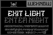 Black Jacket font, a Font by weknow (Thumbnail 3 of 8)