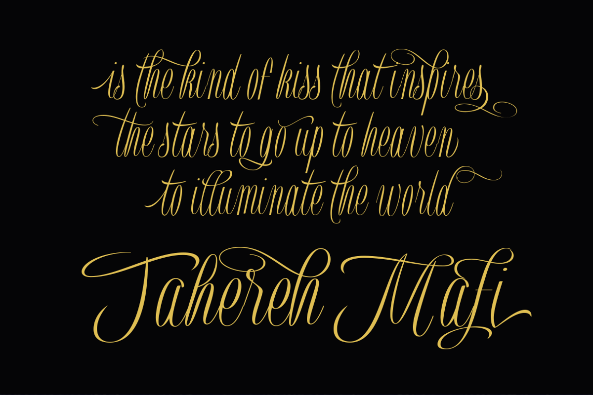 Trauville, a Script Font by Eurotypo (Photo 4 of 6)