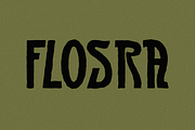 SFC Flosra - Folkcraft Display, a Slab Serif Font by Saera Type (Thumbnail 12 of 12)