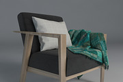 Ikea Ekenaset Chair, a Furniture 3D Model by NOMODOL (Thumbnail 2 of 7)