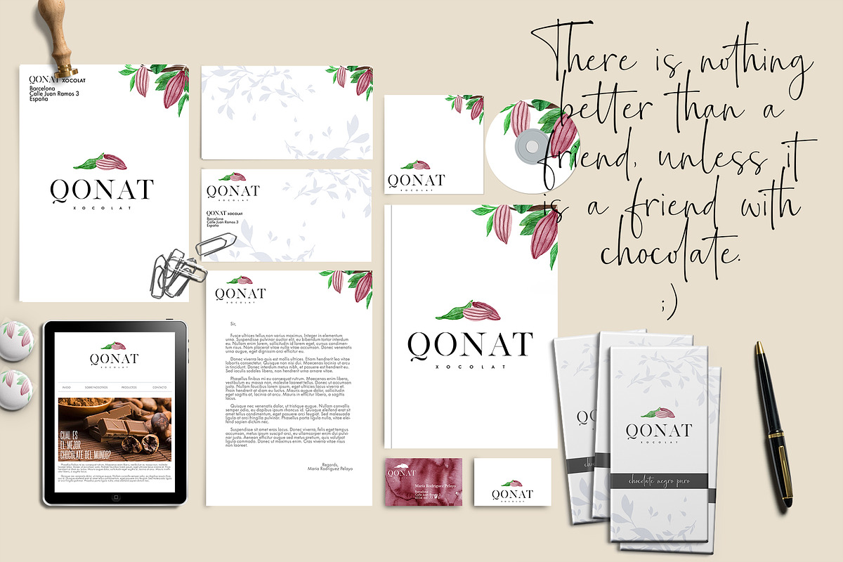 Wonderful Cocoa - Watercolor Set, an Object Graphic by Jeanina Vlad (Photo 6 of 20)