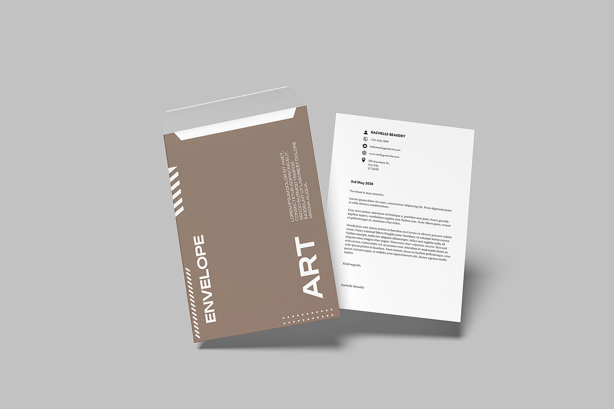 Realistic Envelope Mockup, an Advertising Mockup by rizalamora (Photo 10 of 11)