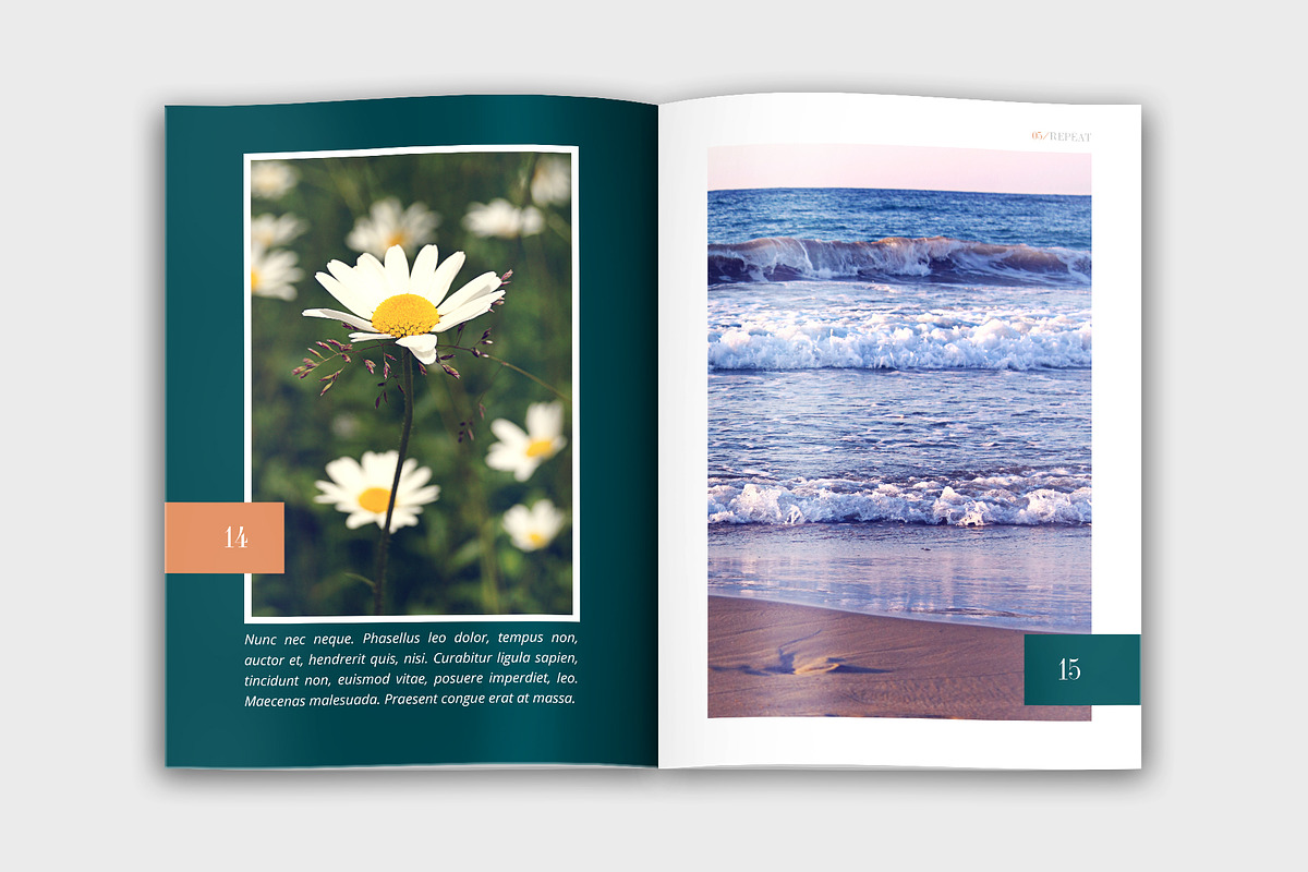 Vintage Nature Booklet, a Brochure Template by velvetmade.designs (Photo 8 of 11)