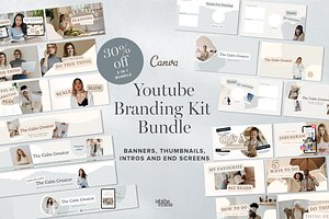 Youtube Branding Bundle Templates