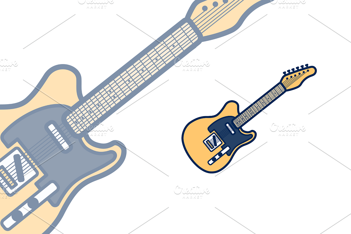 Telecaster Cartoon, an Illustration by garistipis (Photo 2 of 2)