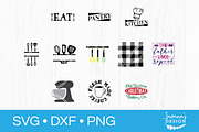 Kitchen and Cooking SVG Bundle, a Decorative Illustration by SavanasDesign (Thumbnail 4 of 10)