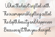 Barbie Blushing, a Handwritten Font by InermediaSTUDIO (Thumbnail 8 of 8)