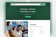 Hopper-Non-Profit & Charity Template, an UI Kit Template by UI/UX Ocean (Thumbnail 4 of 4)