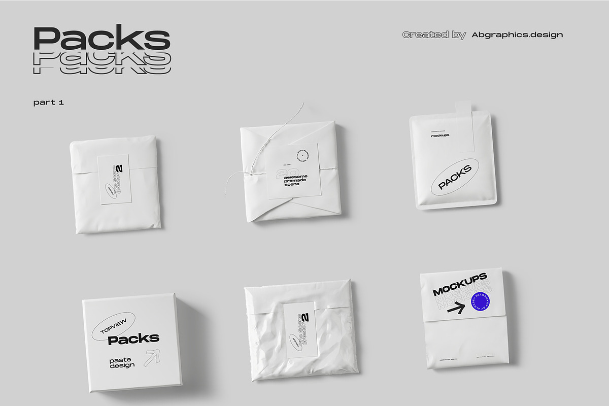 50%OFF The Scene Creator 2-top view, a Packaging Mockup by Creatoom (Photo 25 of 40)