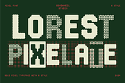 GW Lorest, a Sans Serif Font by Goodwheel Studio (Thumbnail 1 of 15)