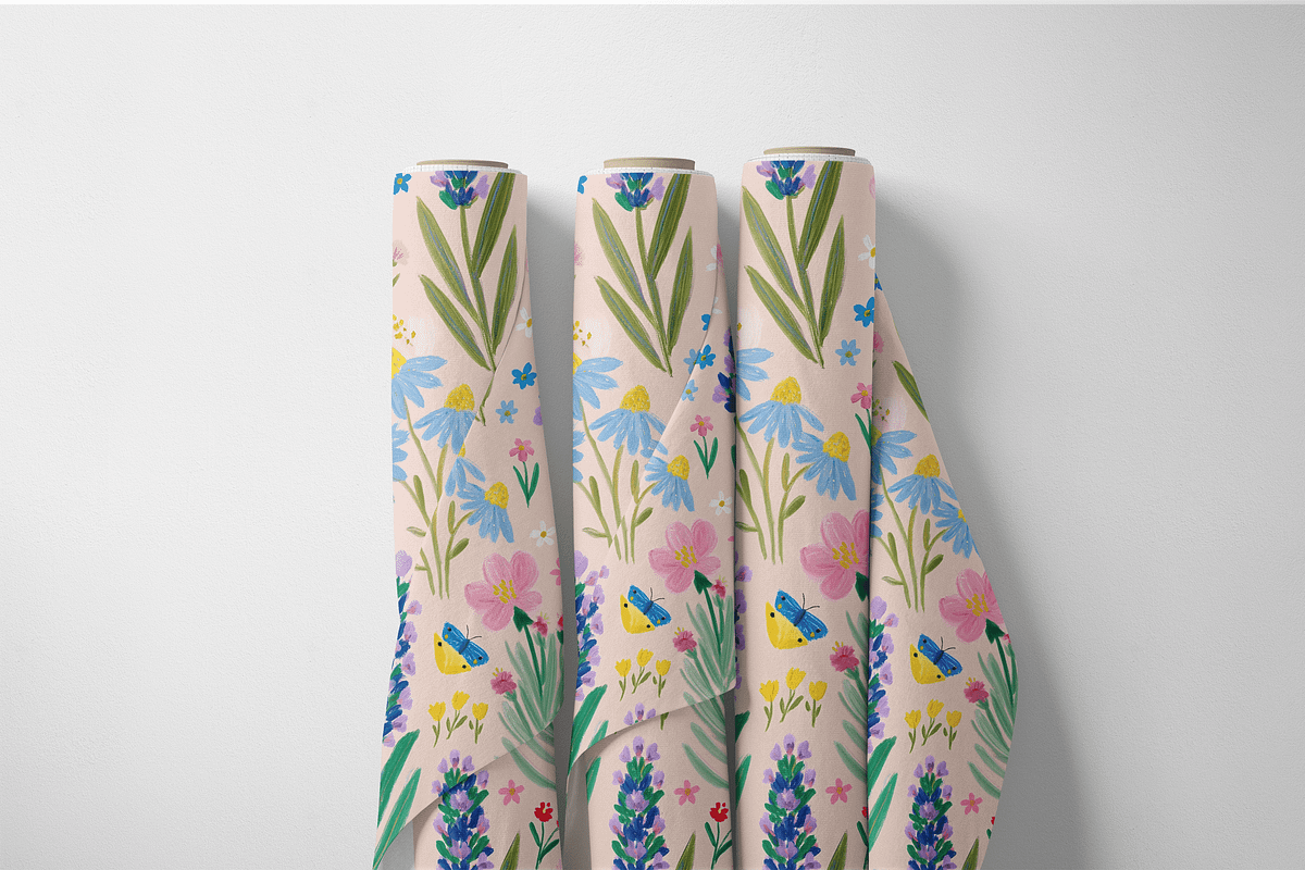 Lavender Floral Seamless Pattern PNG, a Pattern Graphic by Pati Charm Studio (Photo 6 of 6)