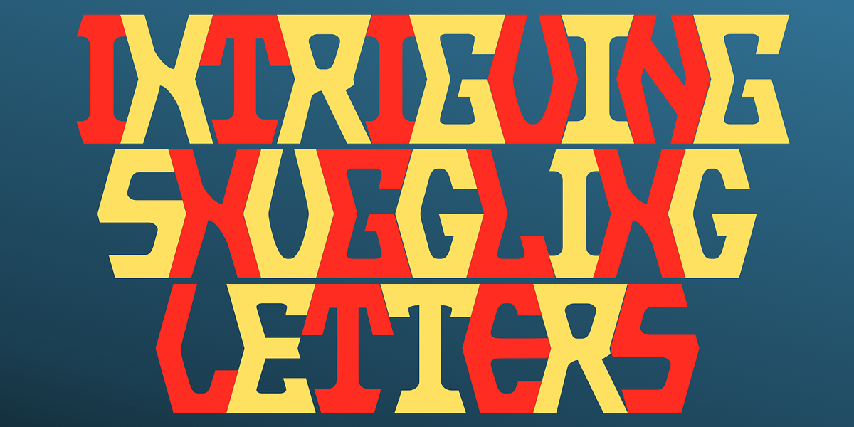 Snuggels, a Font by Ingrimayne Type (Photo 1 of 9)