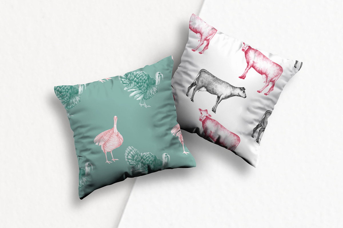 Hand drawn Turkeys Illustrations, an Animal Illustration by Greek fonts by nantia.co (Photo 4 of 6)
