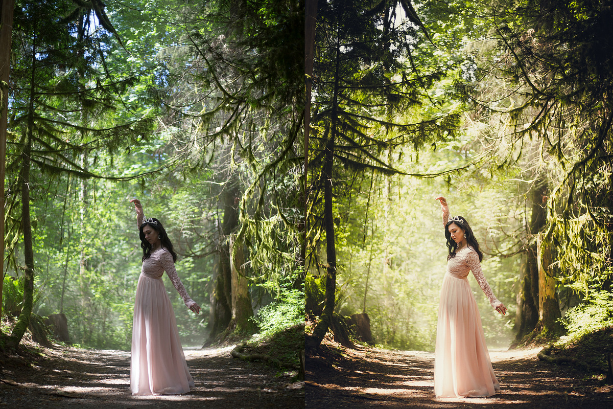 Magical Woods 10 Lightroom presets, an Action Add-On by Graphics, Presets, Photos (Photo 4 of 9)