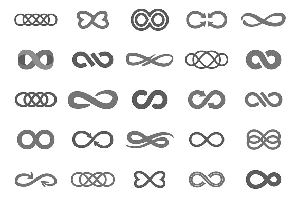 Infinity Symbol Set