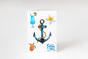 5x7 Greeting card mockup invitation, a Product Mockup by Leo Flo Mockups (Thumbnail 4 of 6)