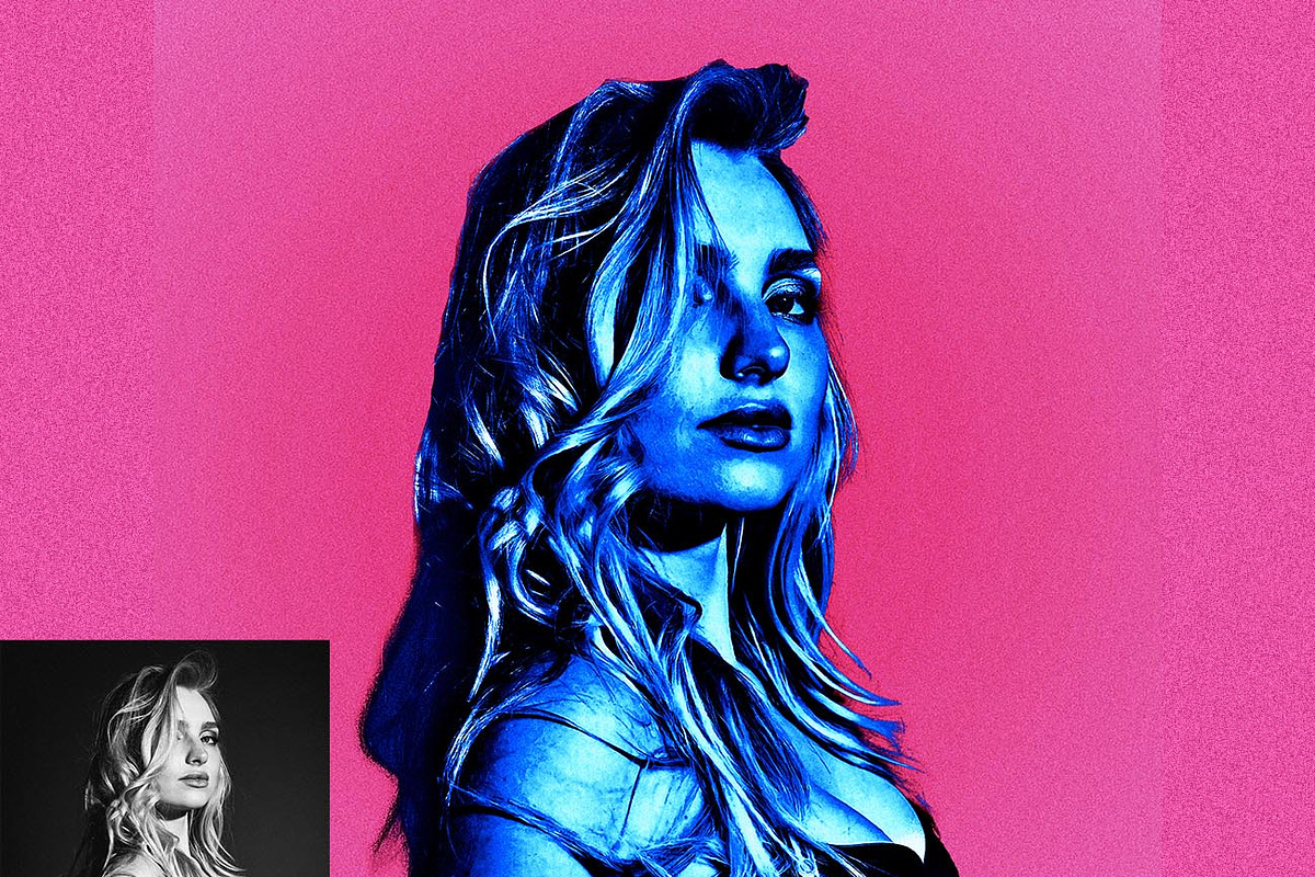 Stunning Fashion Portrait Ps Action, an Action Add-On by Studio Retouch (Photo 3 of 10)