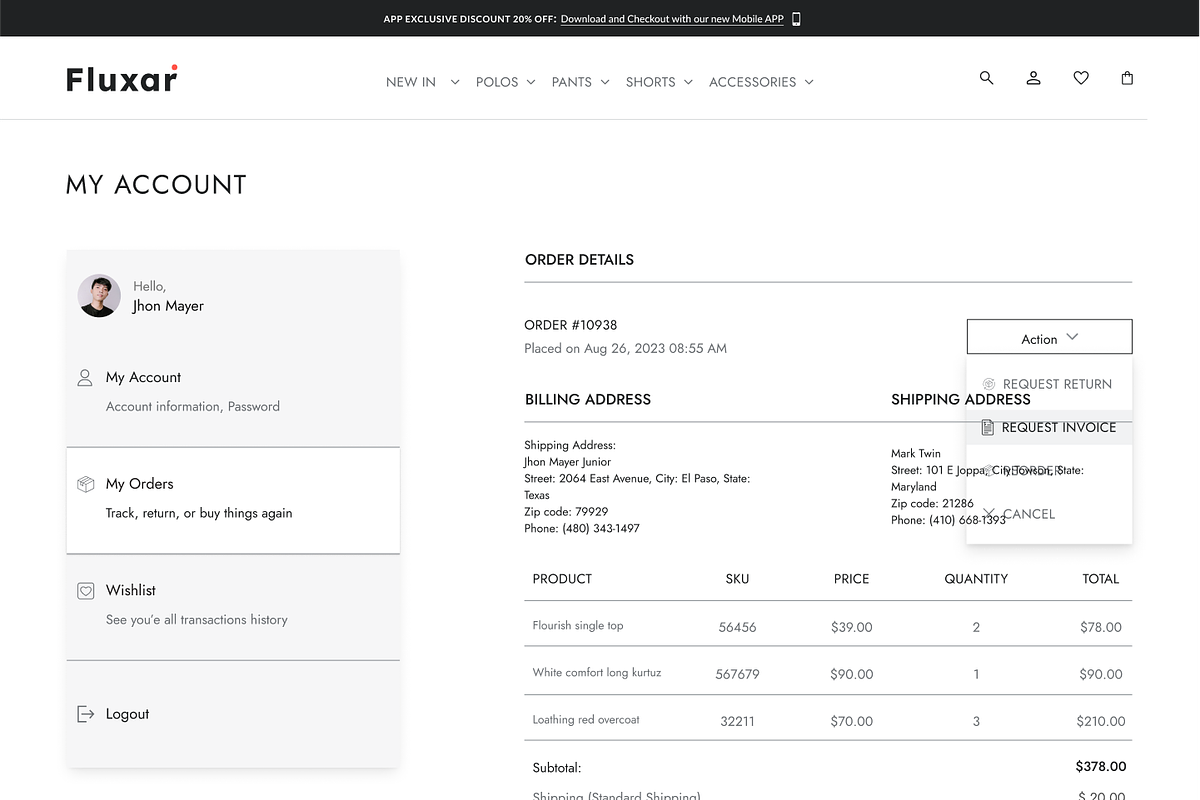 Fluxar - eCommerce Figma Template, an UI Kit Template by ReformedTech (Photo 17 of 23)