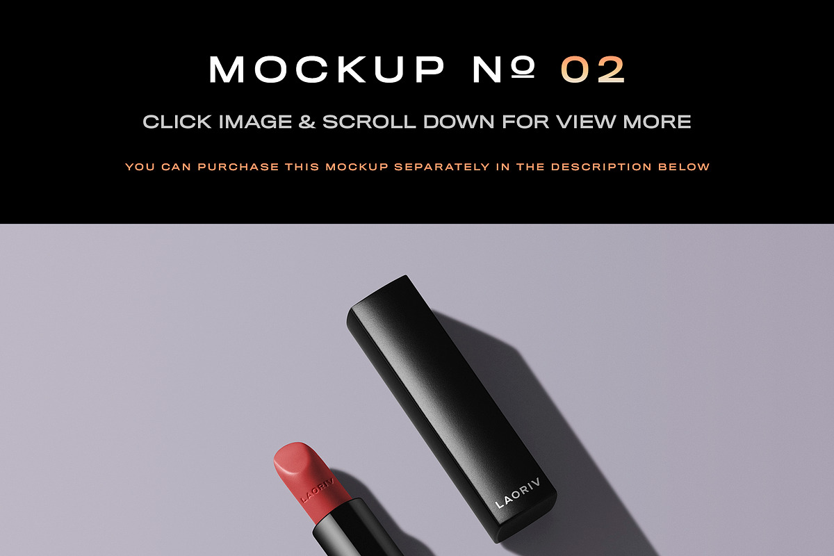 30 Cosmetic Beauty Makeup Mockups, a Pens & Pencil Mockup by Asylab (Photo 7 of 36)