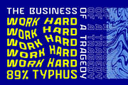 Neotoxic Futuristic Sans Serif, a Sans Serif Font by Nocturnal Workspace (Thumbnail 9 of 16)