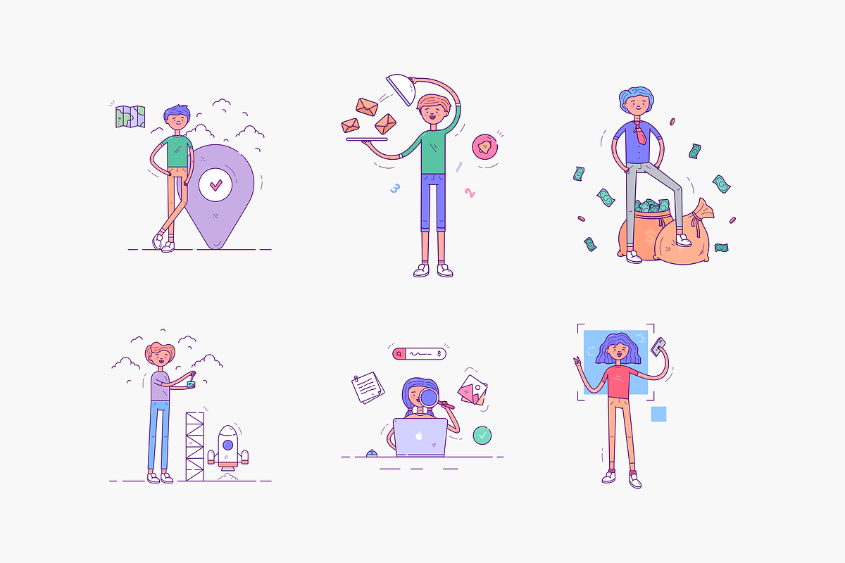 Zaap! Illustration Kit, a Templates & Theme by ls-illustrations (Photo 6 of 7)