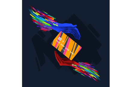 Contemporary art collage. Modern, an Abstract Photo by Volodymyr Melnyk