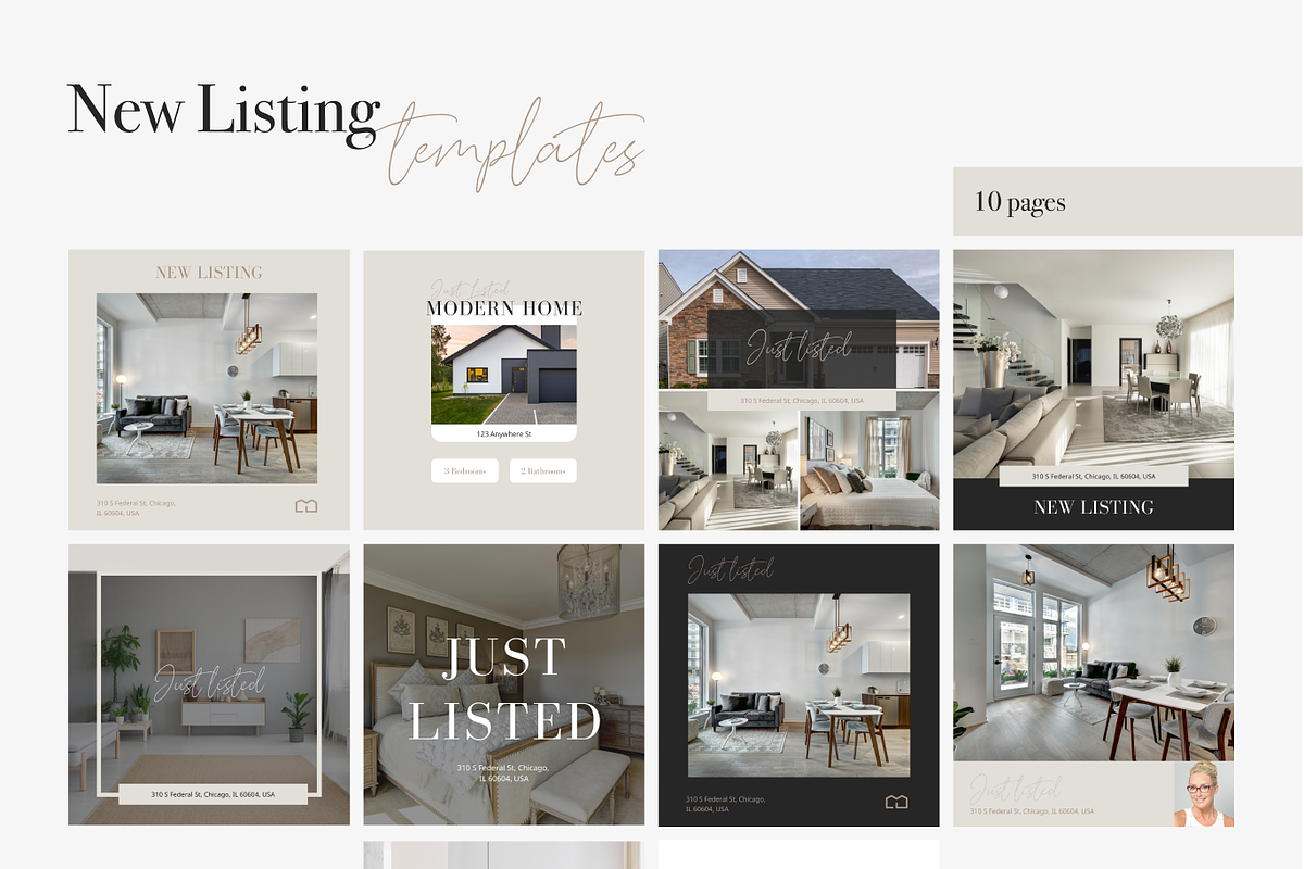 Ultimate Real Estate Instagram Pack, a Social Media Template by Estatik Designs (Photo 7 of 17)