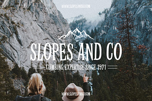 Travel Stories Font Duo