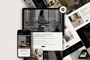 Real Estate Website Showit Template, a Squarespace Template by Warmsoulgallery (Thumbnail 1 of 10)