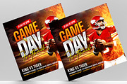 Game Day Football Flyer, a Flyer Template by Artonix (Thumbnail 3 of 3)